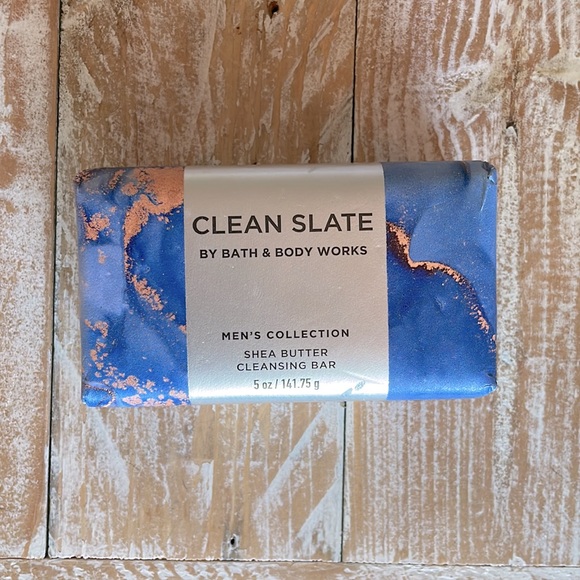 🧼Bath & Body Works CLEAN SLATE Shea Butter Cleansing Bar Soap🧼NWT - Picture 1 of 5